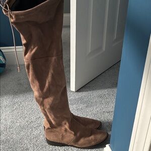 Brown Over-the-Knee Women's Boots